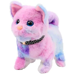 Robot Gato Color Mascota Sonido Movimie