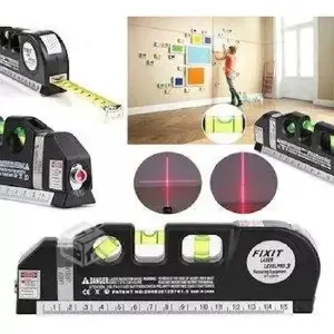 NIVEL LASER MULTIUSOS CON METRO