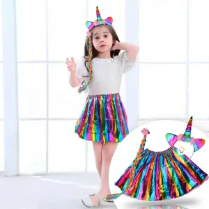 Set Disfraz Unicornio Accesorios OF483
