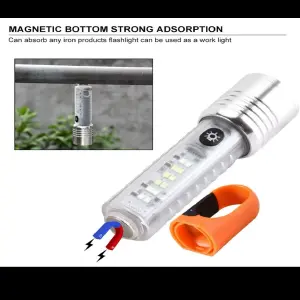 LINTERNA MULTIUSOS RECARGABLE USB: Ilumina tu Mundo - LINTERNA MULTIUSOS RECARGABLE USB