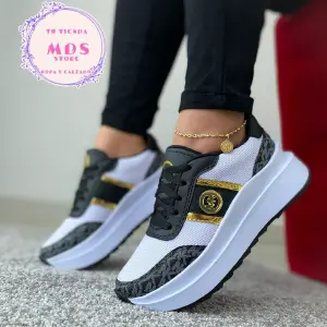 Bellos Mk Para Blanco Negro Dama Lgd