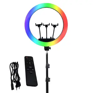 MJ45 ARO DE LUZ+TRIPODE PARA SELFIE