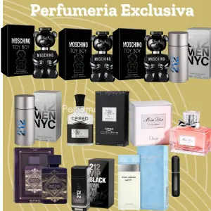 Kit 10 perfumes + perfumero