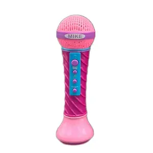 Micrófono Para Niñas Con Luz Y Sonidos
