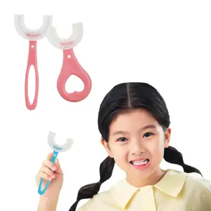 CEPILLOS DE DIENTES FORMA U PARA NIÑOS 2