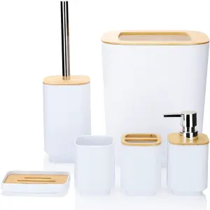 Set Juego Baño 6 Piezas