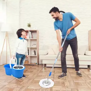 Trapeador mop Magicmop 360 con cubeta