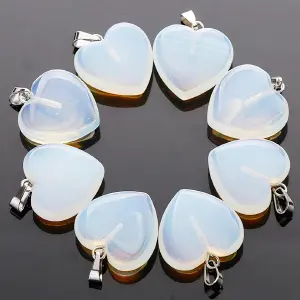 Collar Cuarzo Corazon Proteccion Equilib