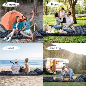 Colchoneta Camping Autoinflable Ligera: Tu Compañera Ideal para Acampadas Cómodas - Colchoneta Camping Autoinflable Ligera