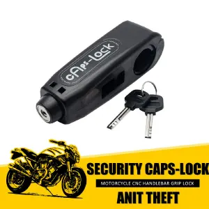 Candado De Seguridad Para Moto Caps Lock