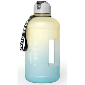 Botella Termo 2.2L Motivacional Ama Azul