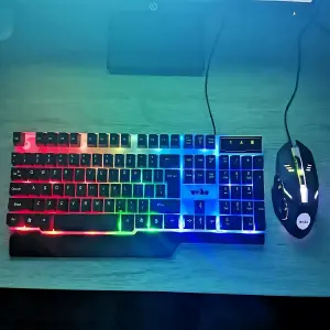 Teclado + Mouse Gamer Luminoso