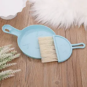 RECOGEDOR CON ESCOBA TONOS PASTEL PERRO
