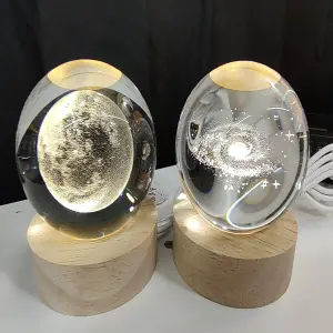 LAMPARA BOLA DE CRISTAL 6 cm
