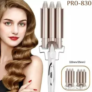 Plancha Pinza De Cabello Ondas De Sirena