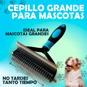 CEPILLO DE MASCOTAS GRANDE