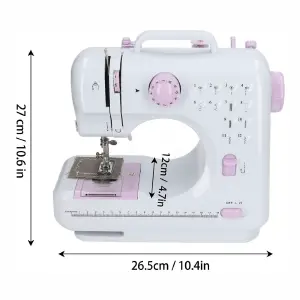 Mini Maquina Coser Domestica 12 Puntadas