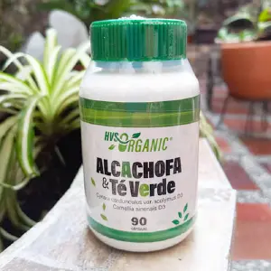 ALCACHOFA & TE VERDE CAPSULAS: Apoyo Natural para la Salud Digestiva - ALCACHOFA & TE VERDE CAPSULAS