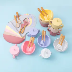 Vajilla Alimentacion Bebe 5en1 Silicona
