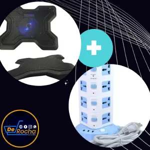 Combo base refigerante+multitoma vertica