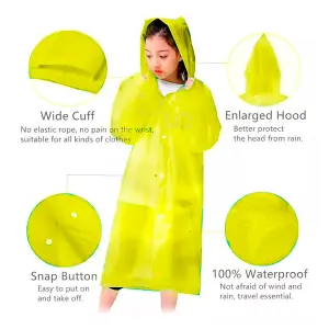 Kit X2 Capa Lluvia Adulto Y Niño Imperme