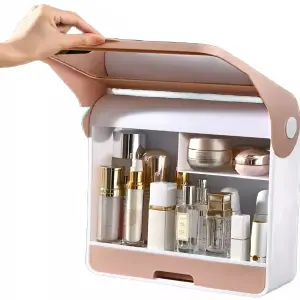 Organizador Maquillaje Con Espejo Modern