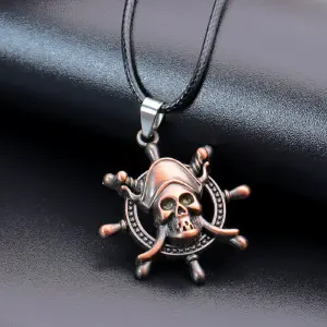Collar Rosa Envejecido Timon Pirata