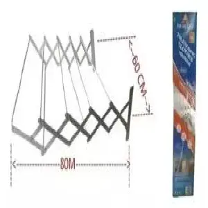 Tendedero de ropa plegable en aluminio