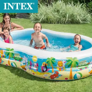 PISCINA EN 8 ESTAMPADA INTEX 56490