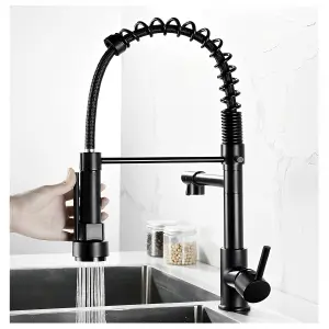 Llave Grifo Espiral Cuello Flexible