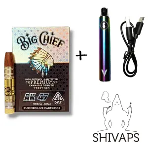 COMBO ALL IN VAPE + DESTILADO BIG CHIEF