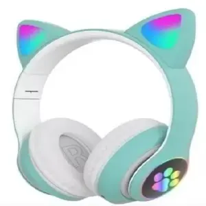 DIADEMA BLUETOOTH OREJAS DE GATO CON LUZ