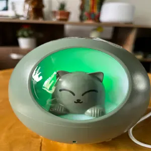 Difusor Humidificador Gato Aromaterapia
