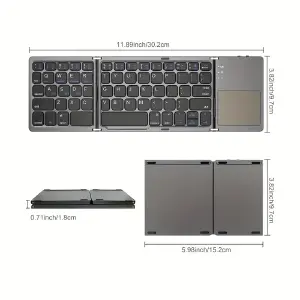 Teclado plegable bluetooth