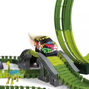 Pista De Carros  Con Juguetes Dino 237pc