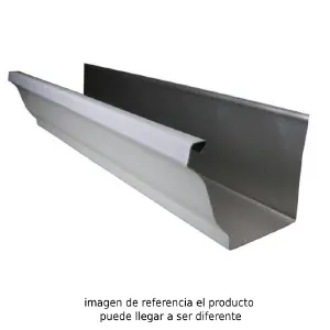 CANAL GALVANIZADA x UND (6m)