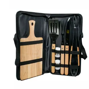 Utensilios De Asado BBQ Set X 7 Piezas.