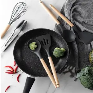 Set X12 Utensilios Cocina Silicona ⚡