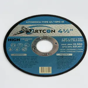 DISCO DE CORTE DE 4 ½