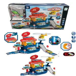 Pista lavadero de carros metálicos