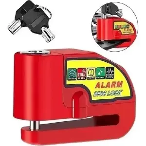 Candado Freno Disco Con Alarma Para Moto