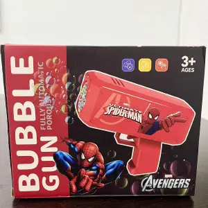 🔫Pistola De Burbujas Spiderman🫧