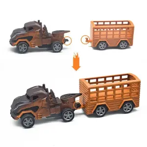 Carros Dinosaurios Kit De Impulso Juguet
