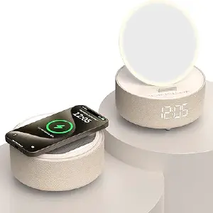Parlante Con Espejo LED 6 En 1