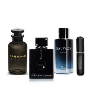 KIT(OMBRE+CLUB DE W+SAUVAGE+PERFUMERO)