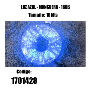 LUZ MANGUERA 10 MTS