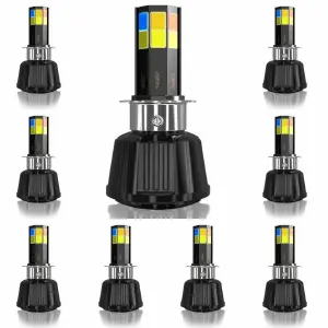 BOMBILLO motoLED h4 rbg: Ilumina tu camino con estilo - BOMBILLO motoLED h4 rbg