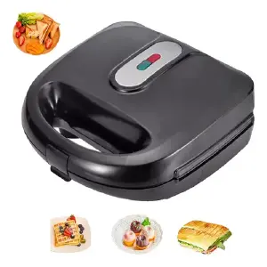 Maquina Sandwichera 4 En 1 Mini Donas Wa