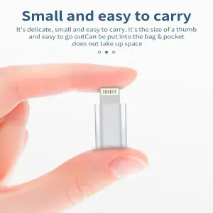 Adaptador lightning A V8 OTG