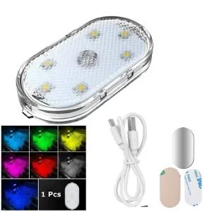 Mini Luz LED Tactil Adhesiva Techo Carro